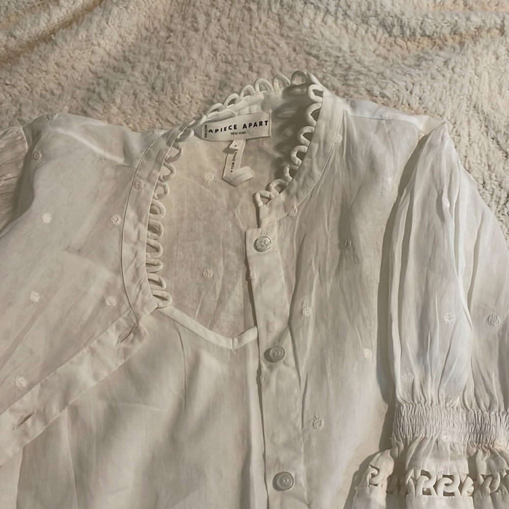 Apiece apart blouse size 4 new without tag - Picture 5 of 6